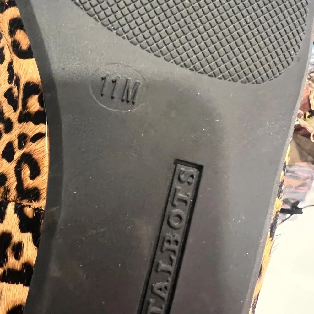 Talbots Francesca Leopard Driving Flats - Picture 7 of 7